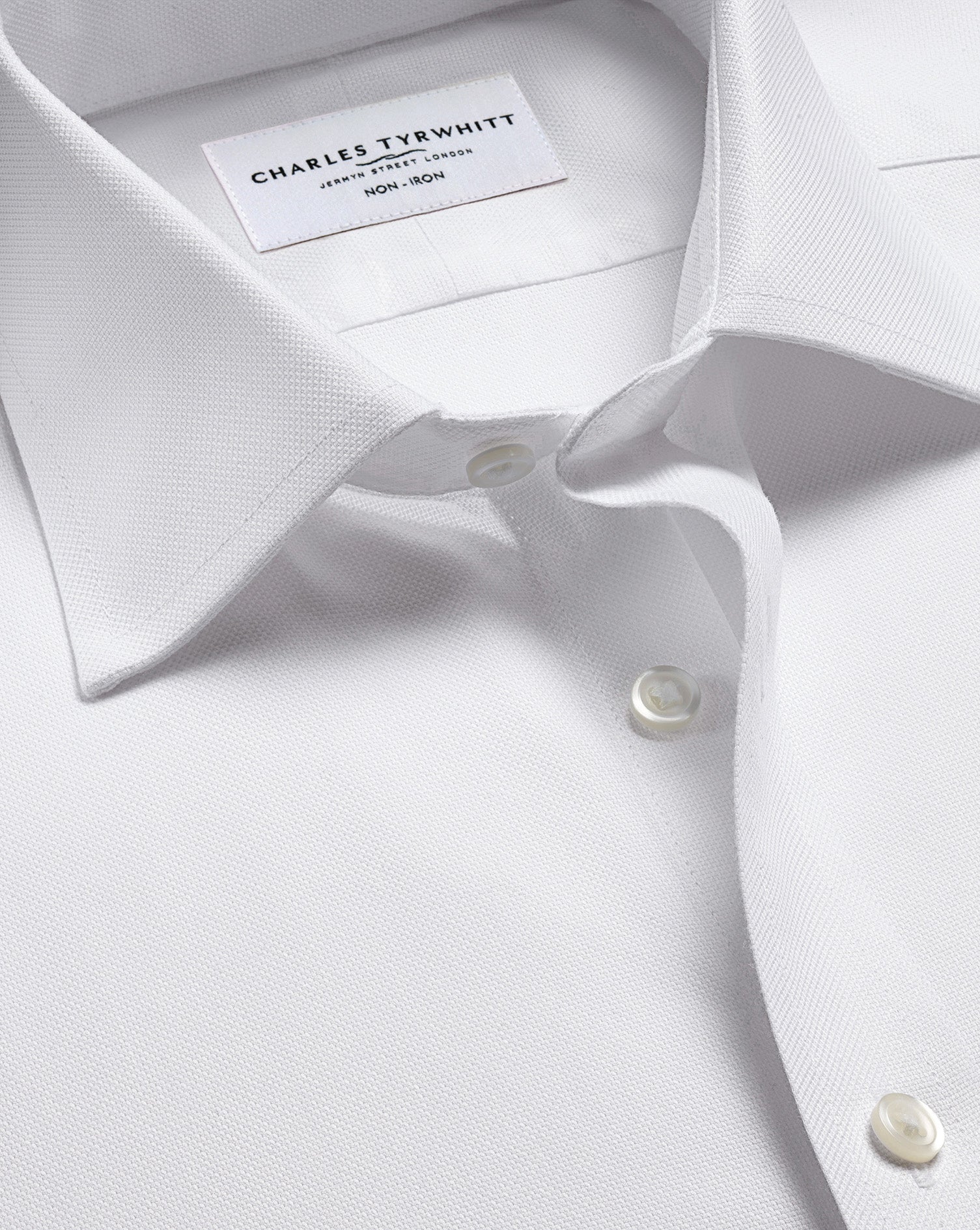 Non-Iron Royal Oxford Shirt - White