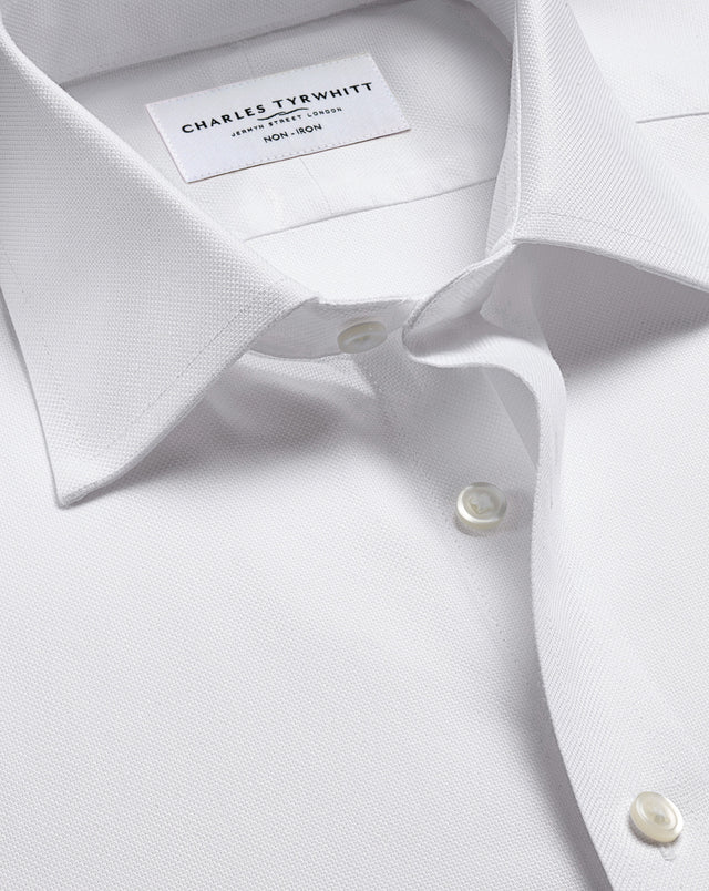 Non-Iron Royal Oxford Shirt - White