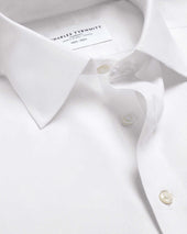 Non Iron Stretch Printed Trim Shirt