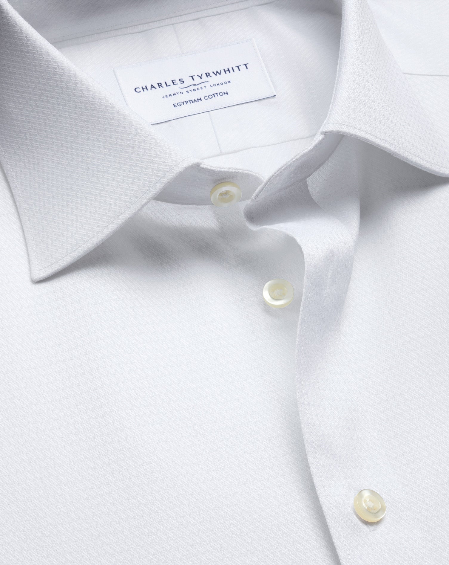 Luxury Texture Shirt - White