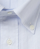 Tokyo Slim Fit Button Down Seersucker