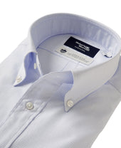 Tokyo Slim Fit Button Down Royal Oxford Sea Island Cotton