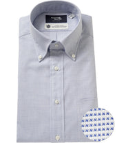 Tokyo Slim Fit Button Down Royal Oxford Sea Island Cotton