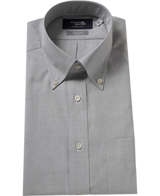 TOKYO SLIM FIT Button Down Pinpoint Oxford J-Tech Easy care
