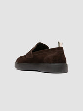 Frame 001 Suede Penny Loafers