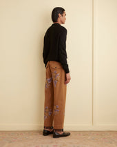 Fringed Autumn Royal Trousers