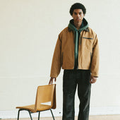 Heavy Canvas Destroyed Work Jacket