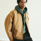 Heavy Canvas Destroyed Work Jacket