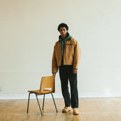 Heavy Canvas Destroyed Work Jacket