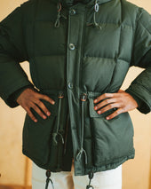 Karakoram Down Parka Jacket Dark Green