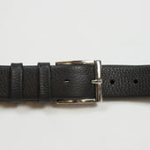 Soft Calf Tubo Tubular Dress Belt
