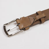 Honey Brown Calf Olimpo Casual Belt