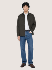 The 24 Cotton Overshirt Dark Cotton