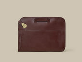 Retractable Handle Portfolio With Lock Havana