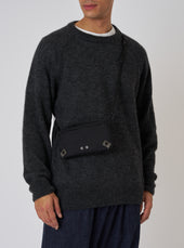 F Ce Nylon Textured Twill Drawstring Sacoche