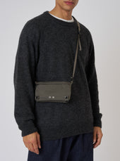 F Ce Nylon Textured Twill Drawstring Sacoche