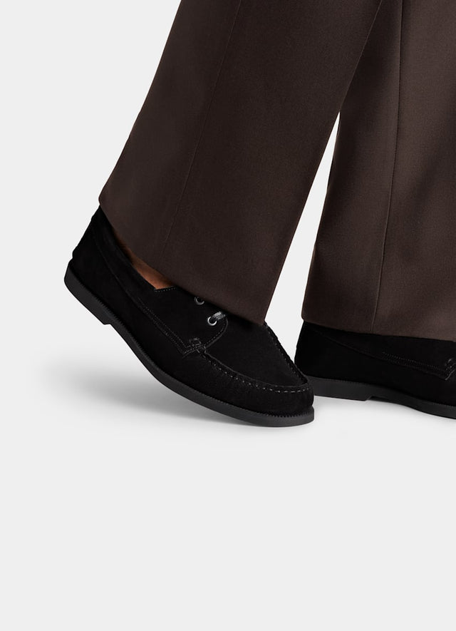 Black Boat Shoe