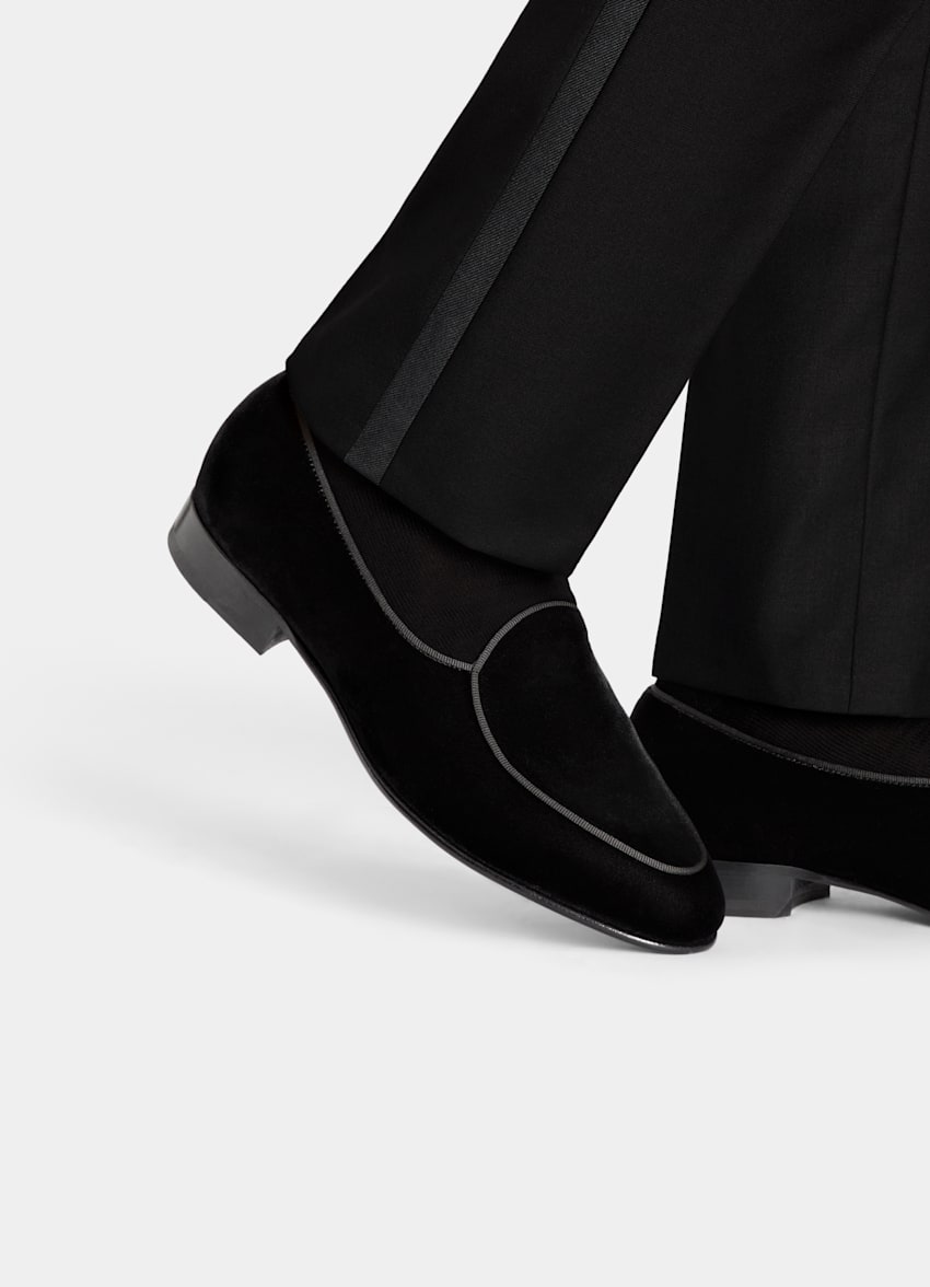 Tuxedo Slip On