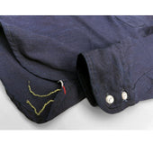 Aristocrat Shirt - NOS Double Indigo Twill - Last One - Size Medium