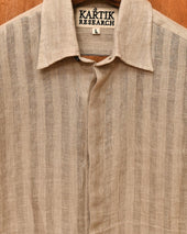 Linen Stripe Shirt