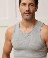 Slim Ribbed Tank