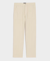 Relaxed Herringbone Twill Camp Pant