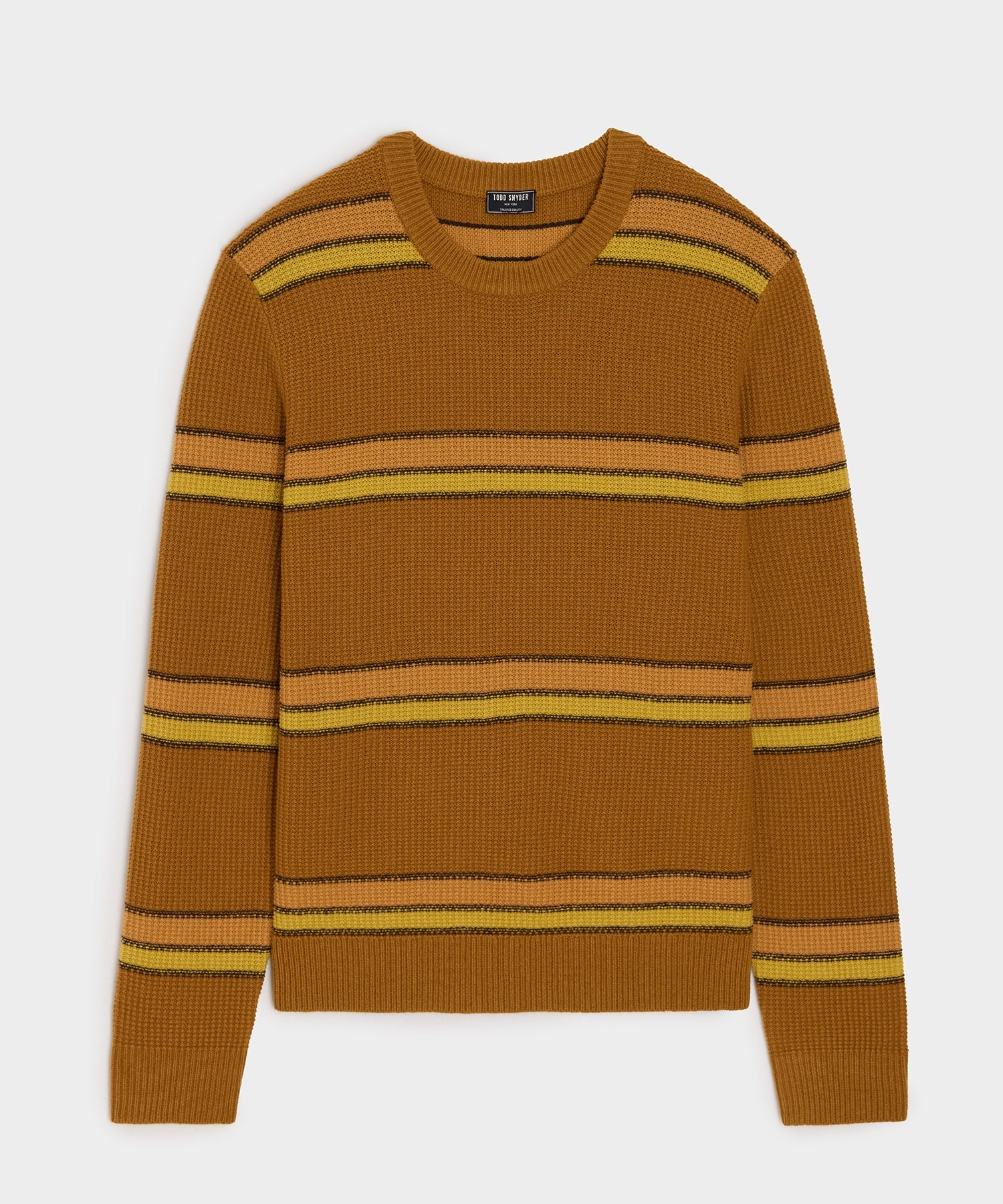Merino Striped Crewneck Sweater