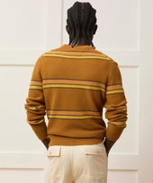 Merino Striped Crewneck Sweater