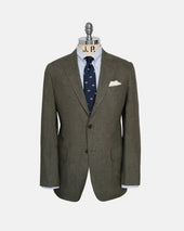 Made In Usa Mini Houndstooth Linen Sport Coat
