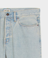 Slim Selvedge Jean in Faded Light Indigo