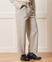 Relaxed Barrel Jean in Stone