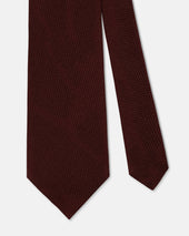 Made In Uk Solid Grenadine Tie