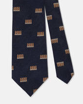 Made In Uk Four Monkeys Wise Club Tie