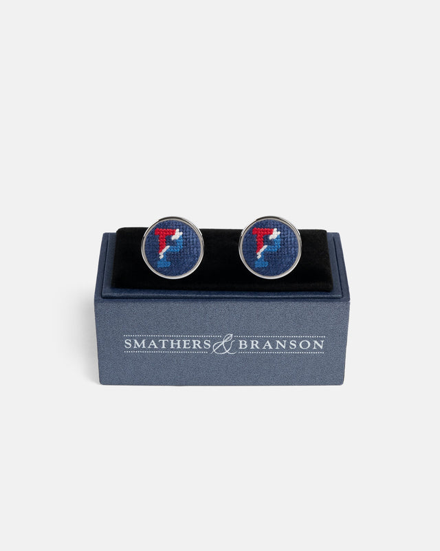 University Of Pennsylvanianeedlepoint Cufflinks