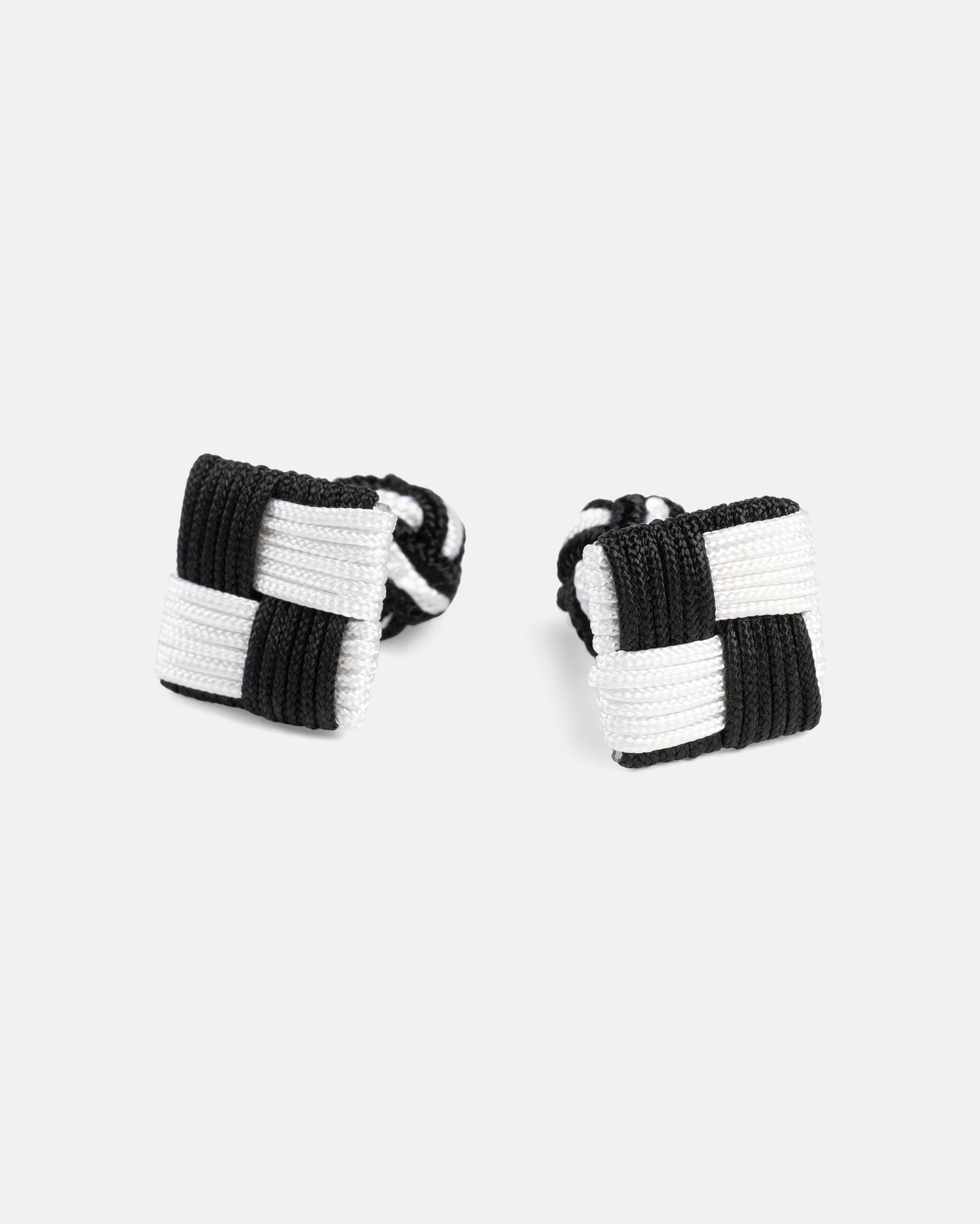 Black Combo Knot Cufflinks