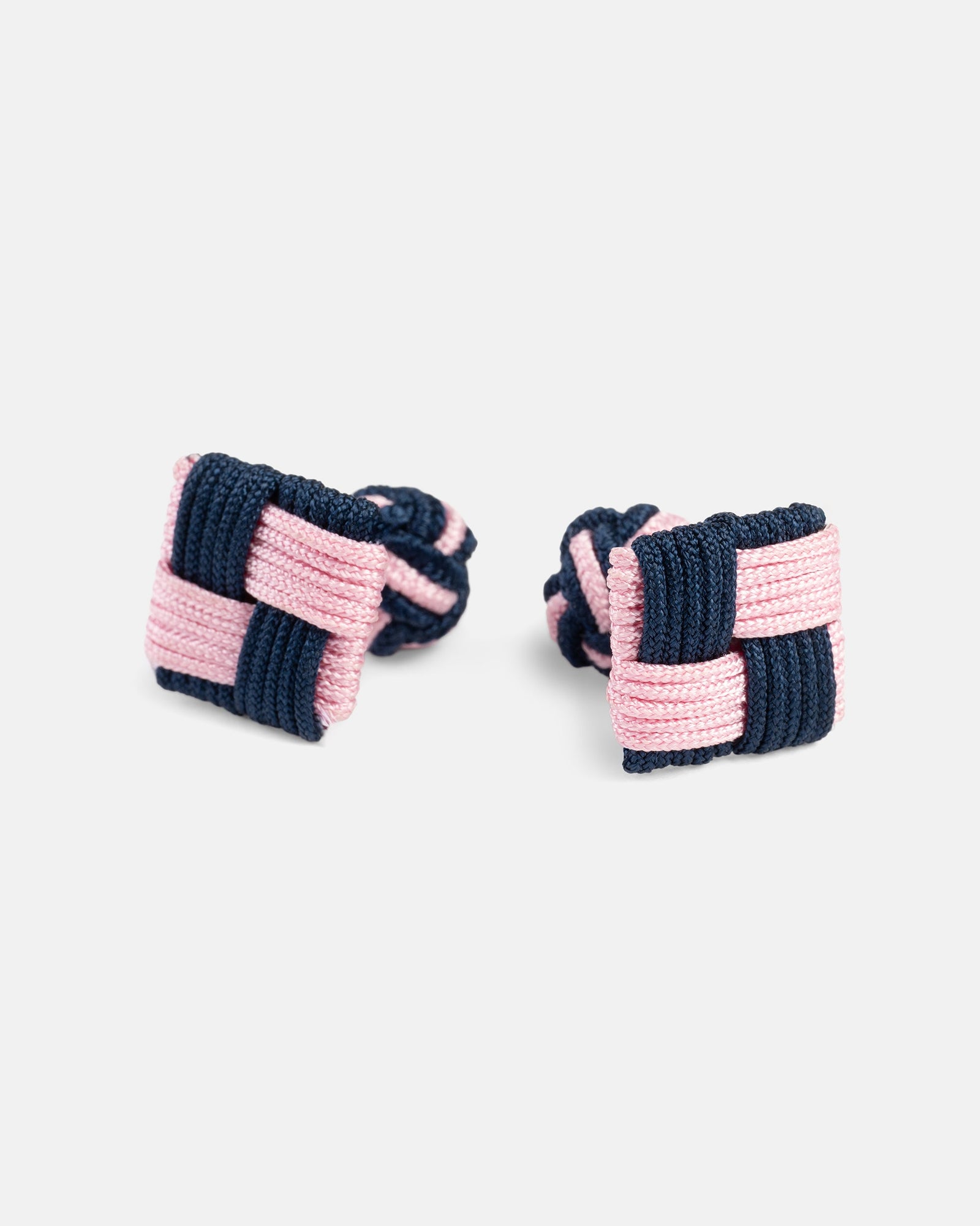 Pink Combo Knot Cufflinks