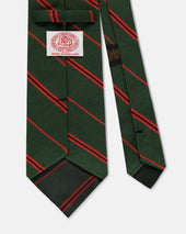 Made In Uk 11th London Regiment Silk Repp Tie