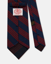 Made In Uk 4th City Of London Battalion Silk Repp Tie