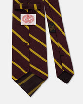 Made In Uk Northants County Cricket Club Silk Repp Tie