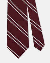 Made In Uk Streatham Croydon Rfc Silk Repp Tie