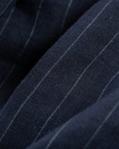 Made In Usa Chalk Stripe Linen Sport Coat
