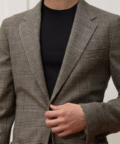Italian Wool Glen Plaid Sport Coat
