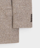 Italian Cashmere Donegal Double-Breasted Wythe Jacket