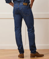 Slim Selvedge Jean in Blue Stonwewash