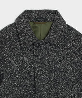 Italian Wool-Silk Belted Topcoat