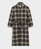 Italian Wool-Alpaca Belted Overcoat