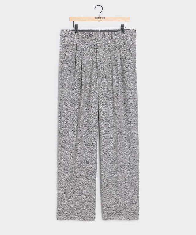 Italian Donegal Herringbone Wythe Trouser
