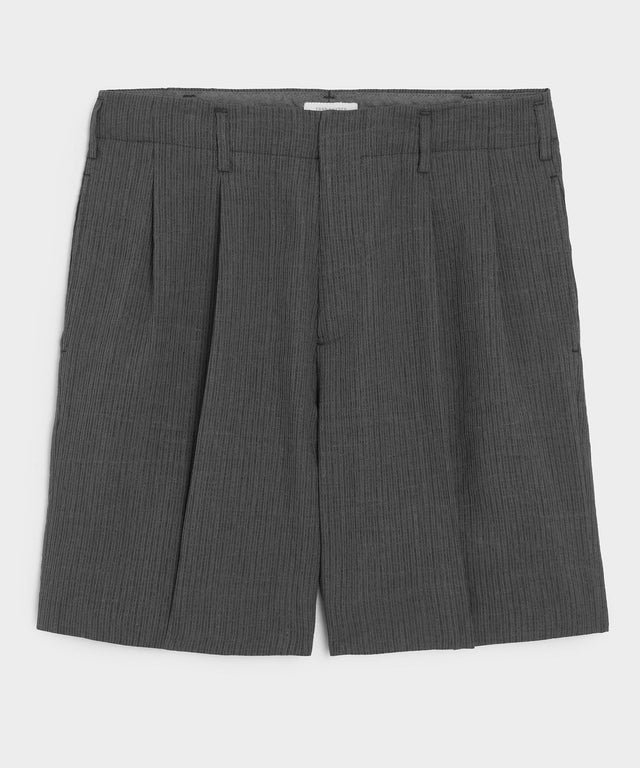 8" Striped Linen Hollywood Short