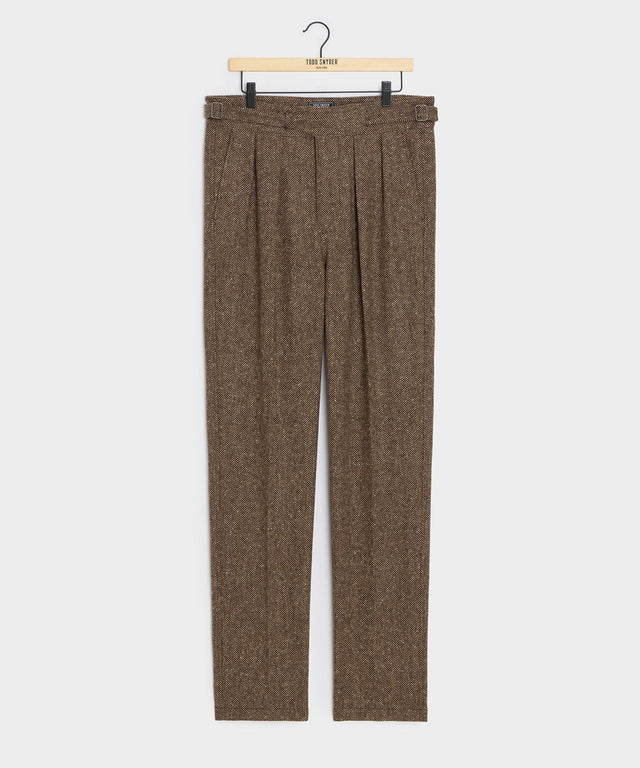 Italian Donegal Herringbone Gurkha Trouser