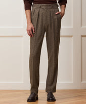 Italian Donegal Herringbone Gurkha Trouser